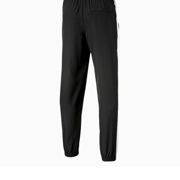 Puma Iconic T7 Men’s Track Pants. Black/White - Picture 7 of 8